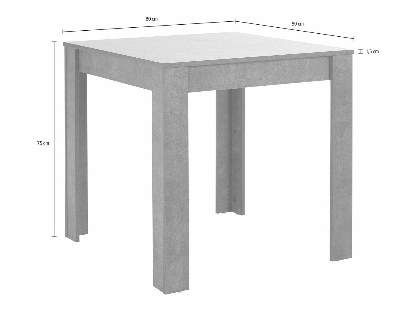 Blagovaonski set Tulsa 568 (Crna)