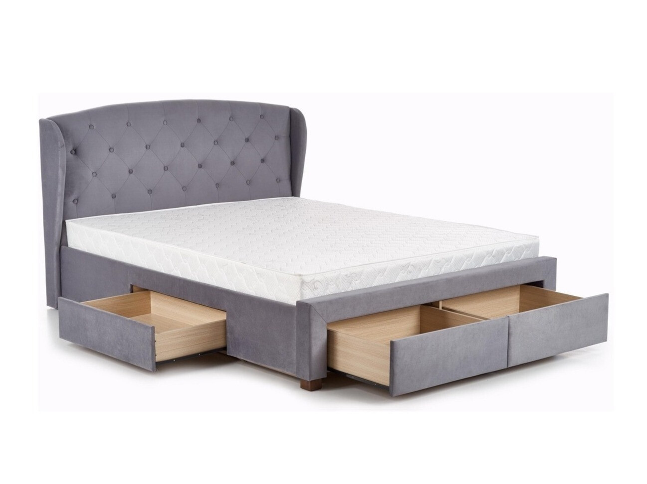 Krevet Houston 1024 (Siva)