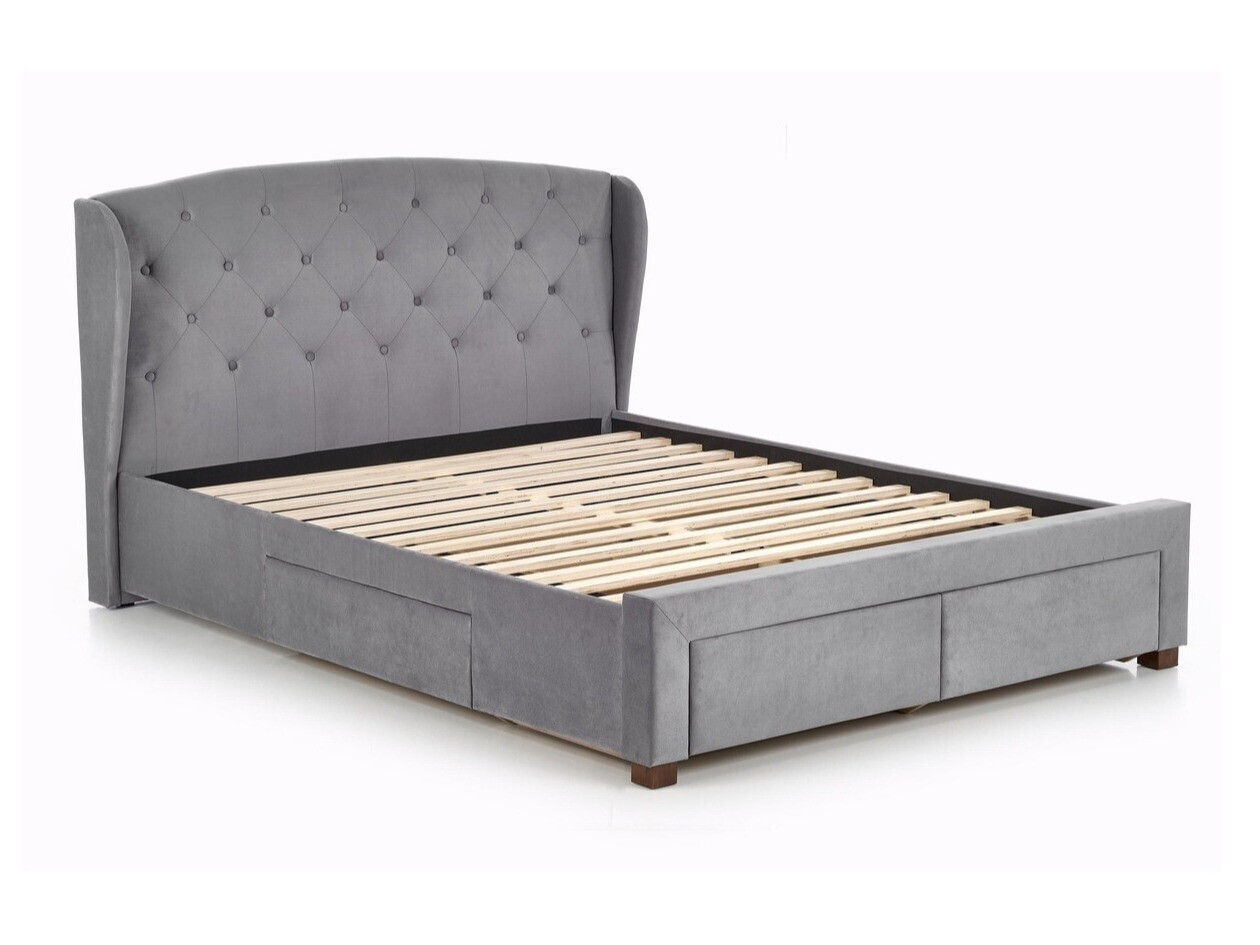 Krevet Houston 1024 (Siva)