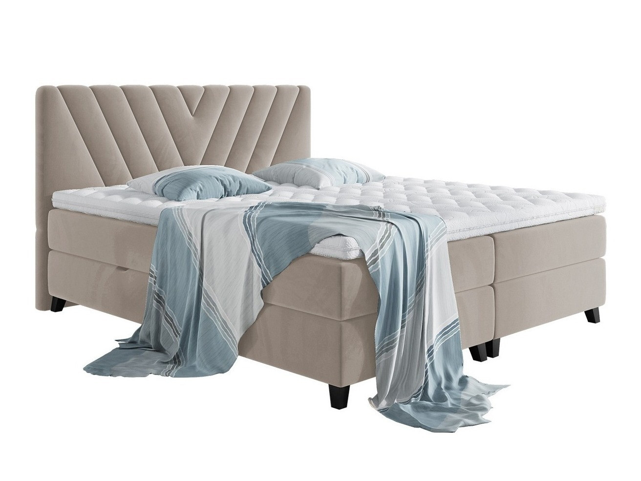 Boxspring krevet ComfiDream Solra (Fresh 01)