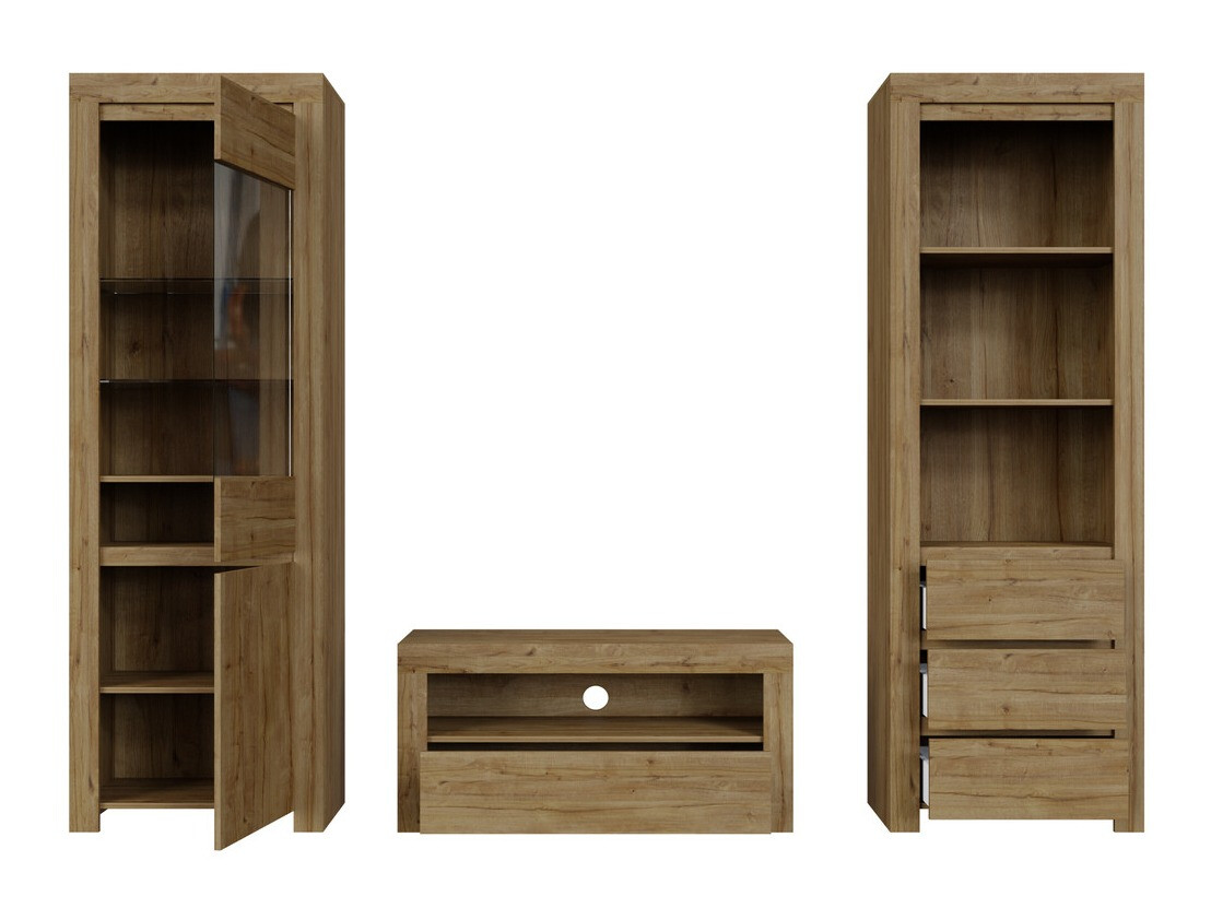 Set za dnevni boravak Sonsoru 145 (Hrast)