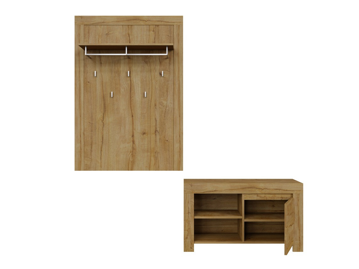 Set za hodnik Sonsoru 140 (Hrast)