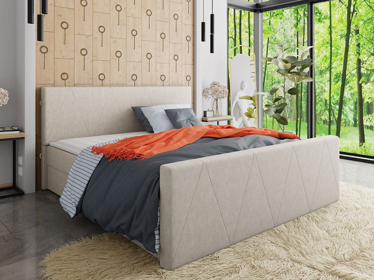 Boxspring krevet Memphis 119 (Rico 01)