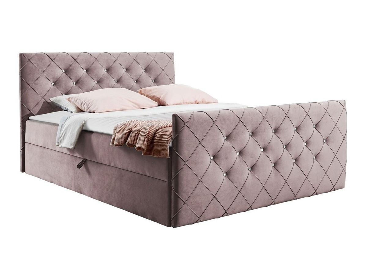 Boxspring krevet Baltimore 158 (Amor Velvet 4308)