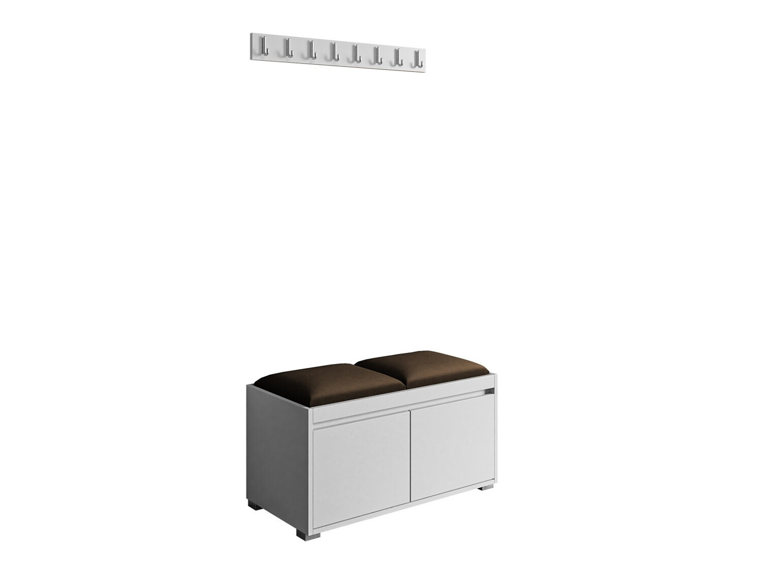 Set za hodnik Comfivo 386 (Bijela + Manila 04)