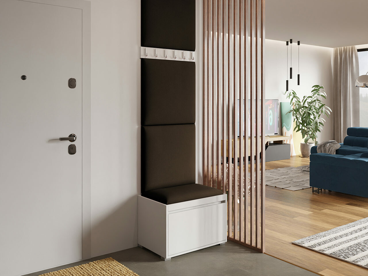 Set za hodnik Comfivo 399 (Bijela + Manila 04)