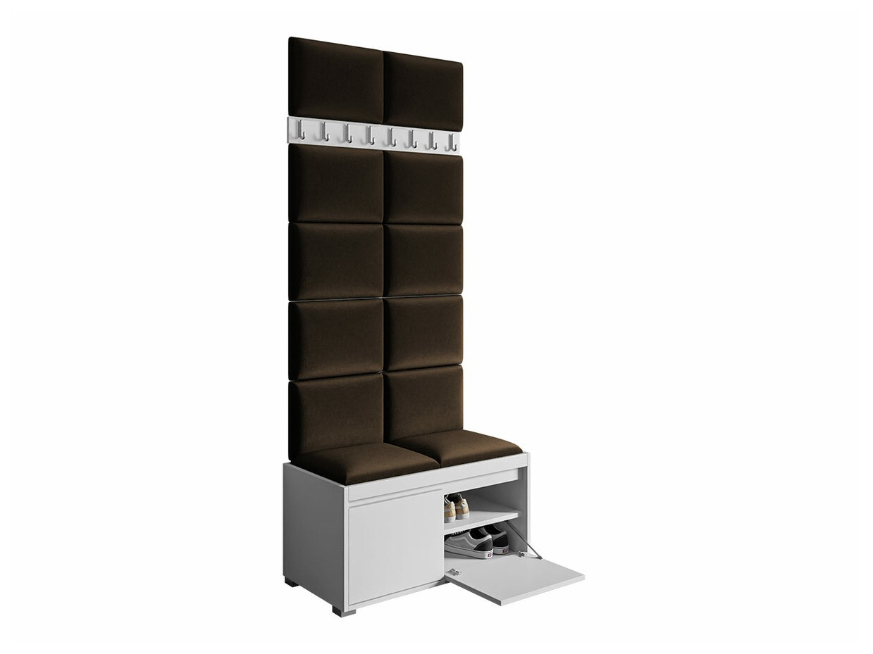 Set za hodnik Comfivo Pinus IV (Bijela + Manila 04)