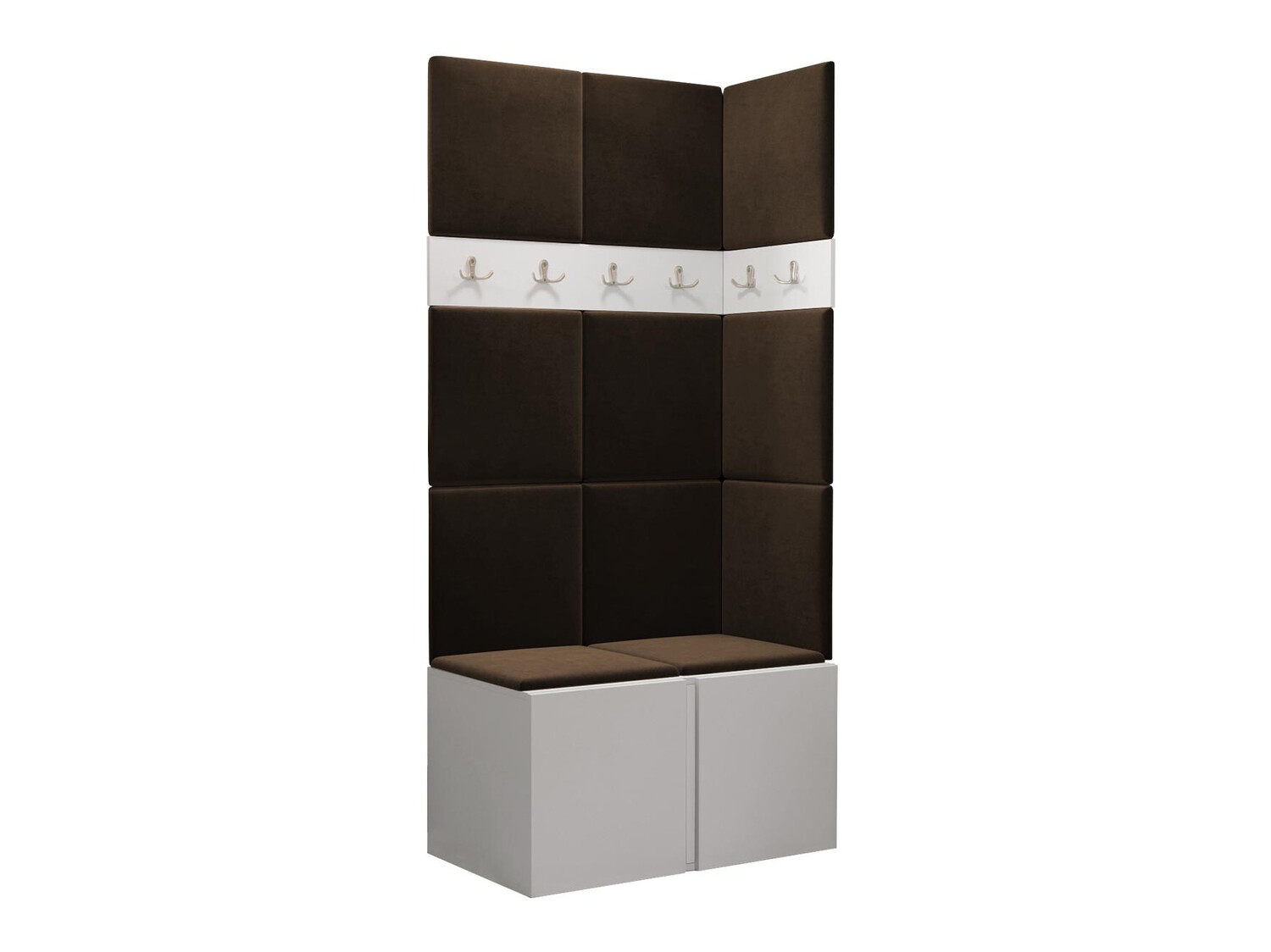 Set za hodnik Pinis I (Bijela)