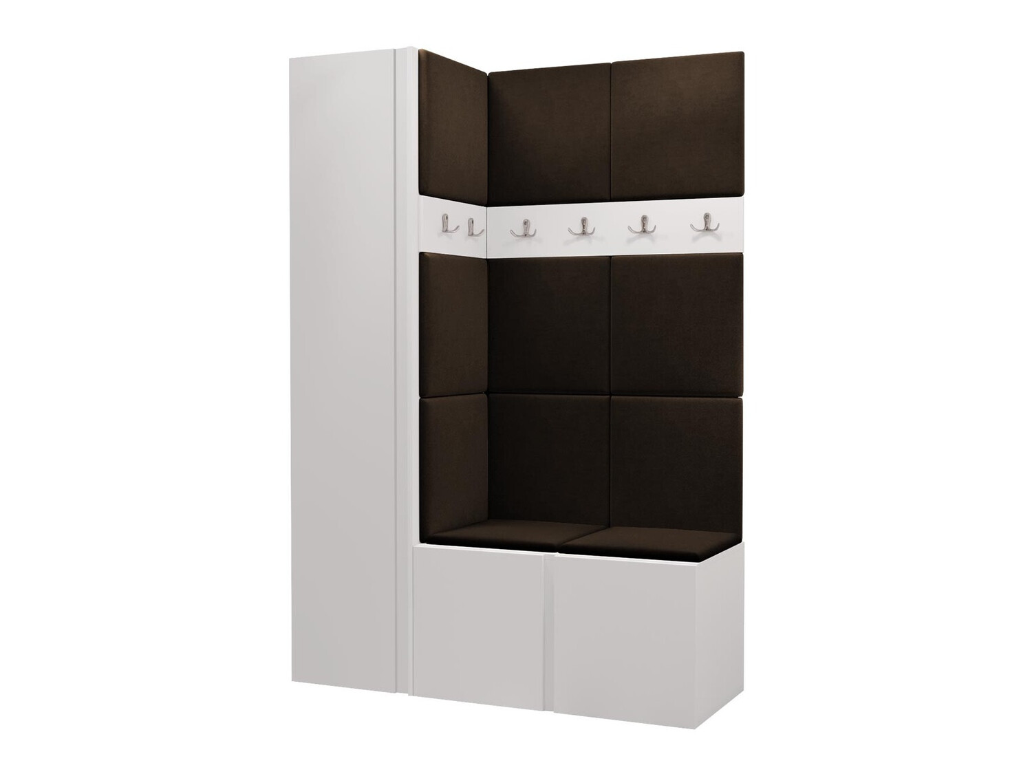 Set za hodnik Pinis IX (Bijela)