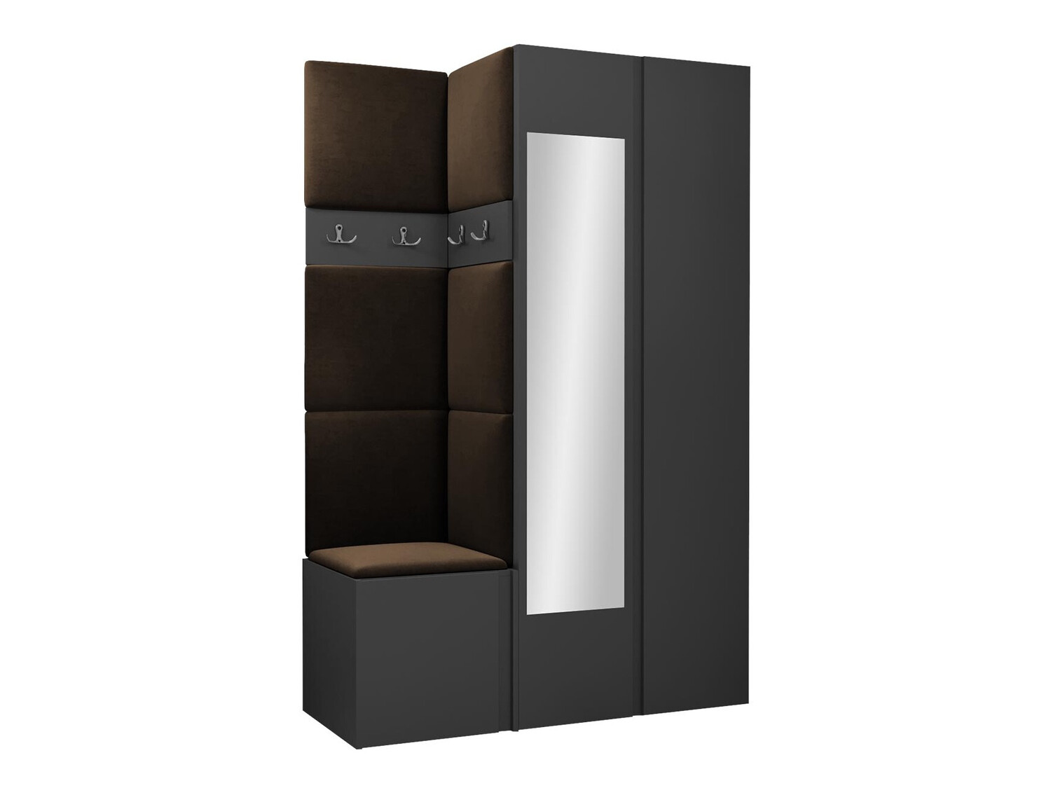 Set za hodnik Hartford 350 (Grafit)