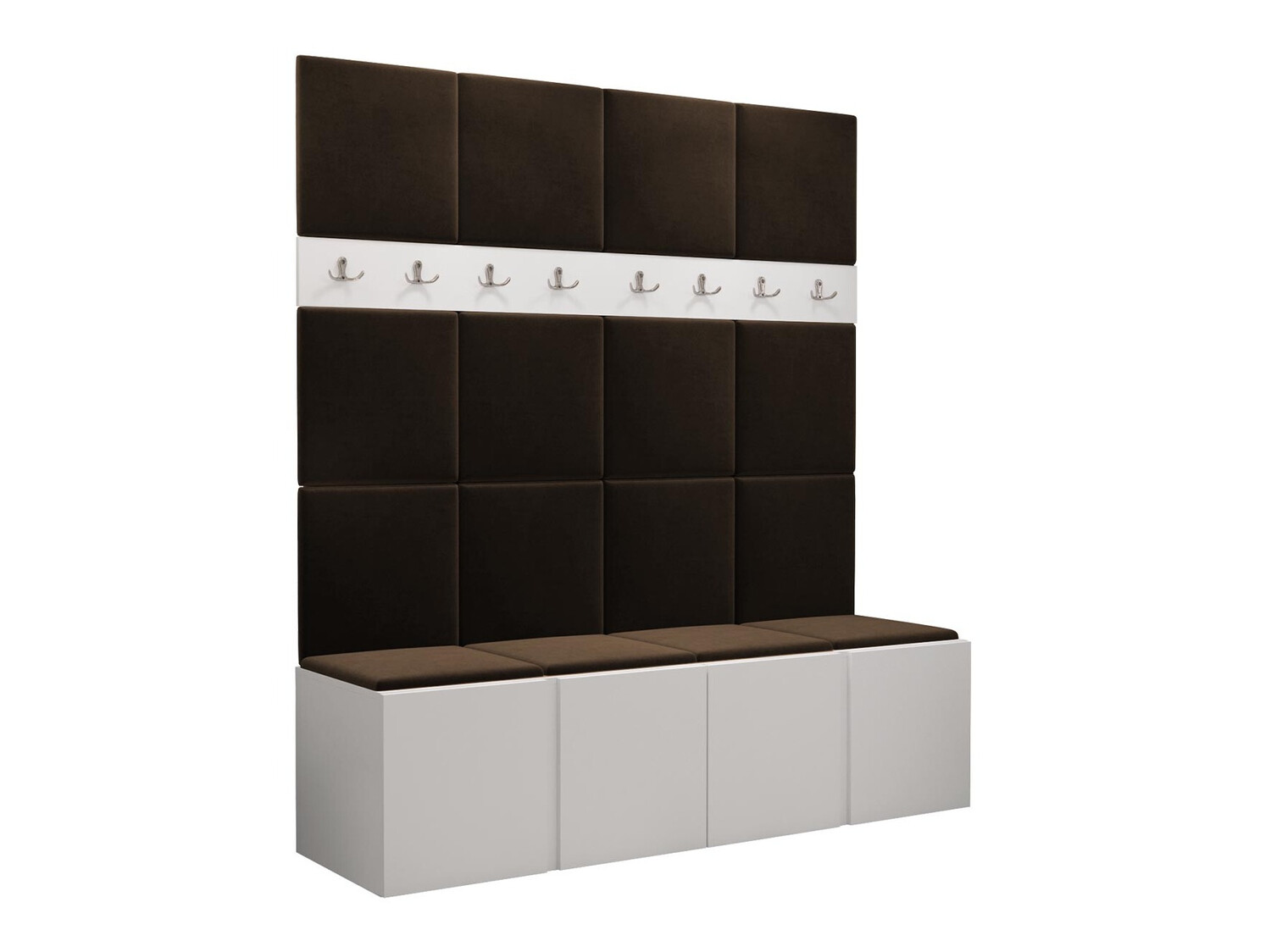 Set za hodnik Pinis V (Bijela)