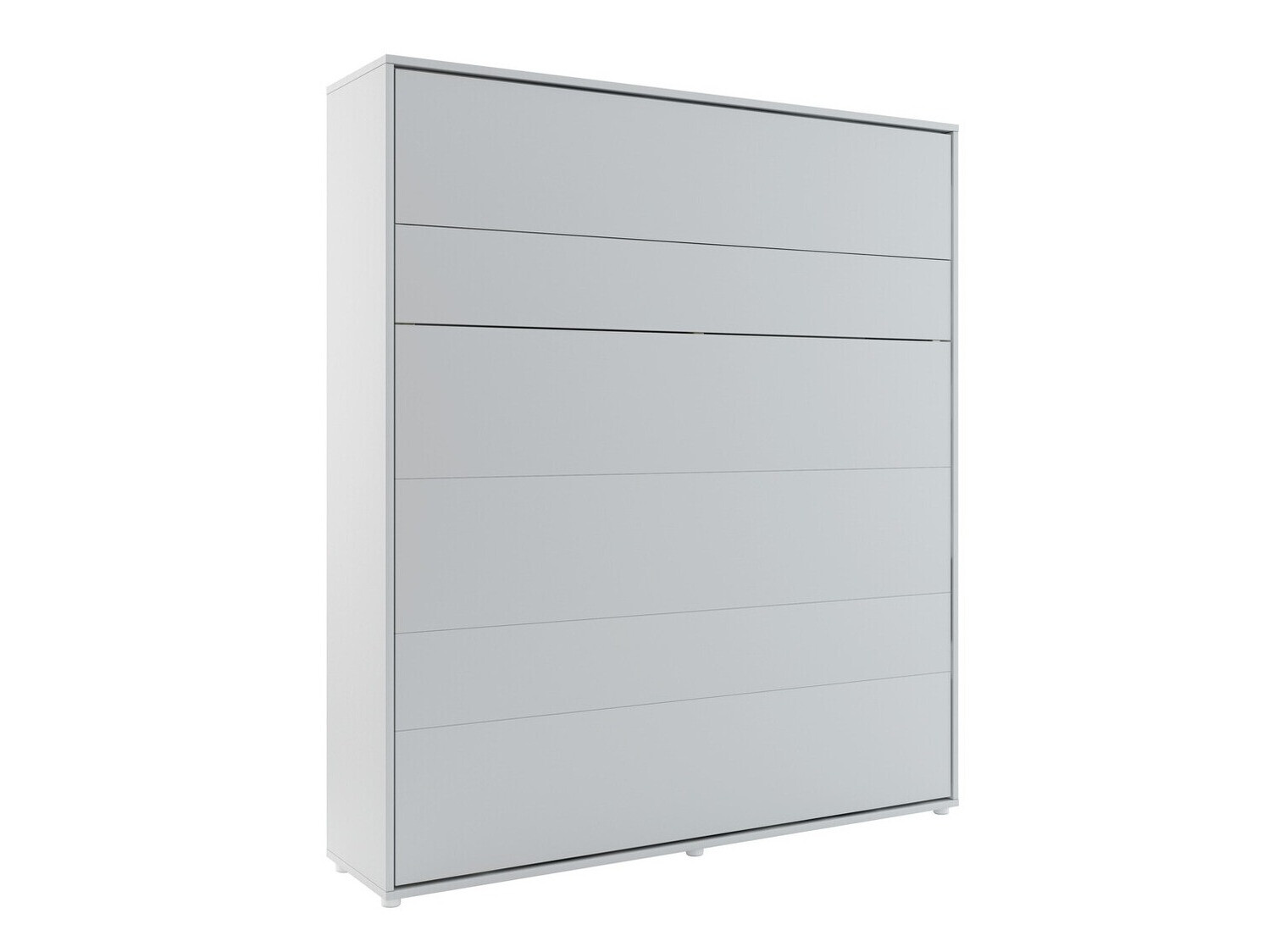 Zidni krevet Concept Pro Lenart Levfere 102 (Siva)