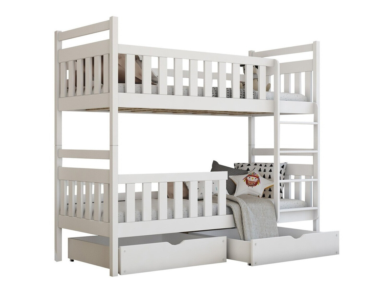 Krevet na kat Vista 100 (Bijela)