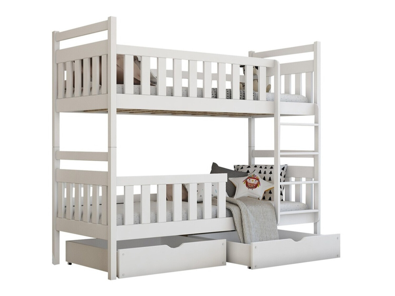 Krevet na kat Vista 100 (Bijela)