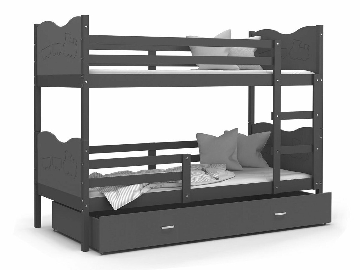 Krevet na kat Aurora 110 (Siva)