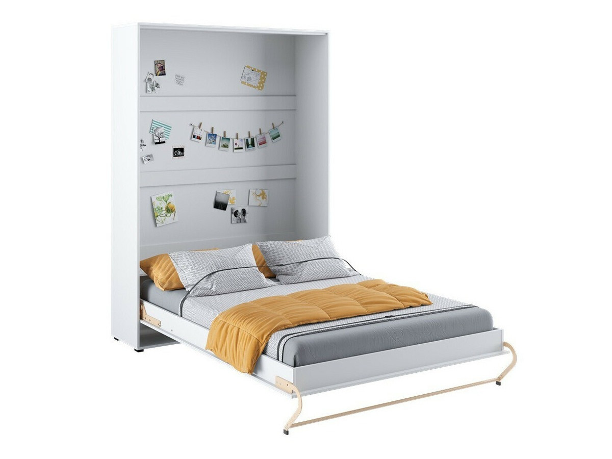 Zidni krevet Concept Pro Lenart III (Bijela)