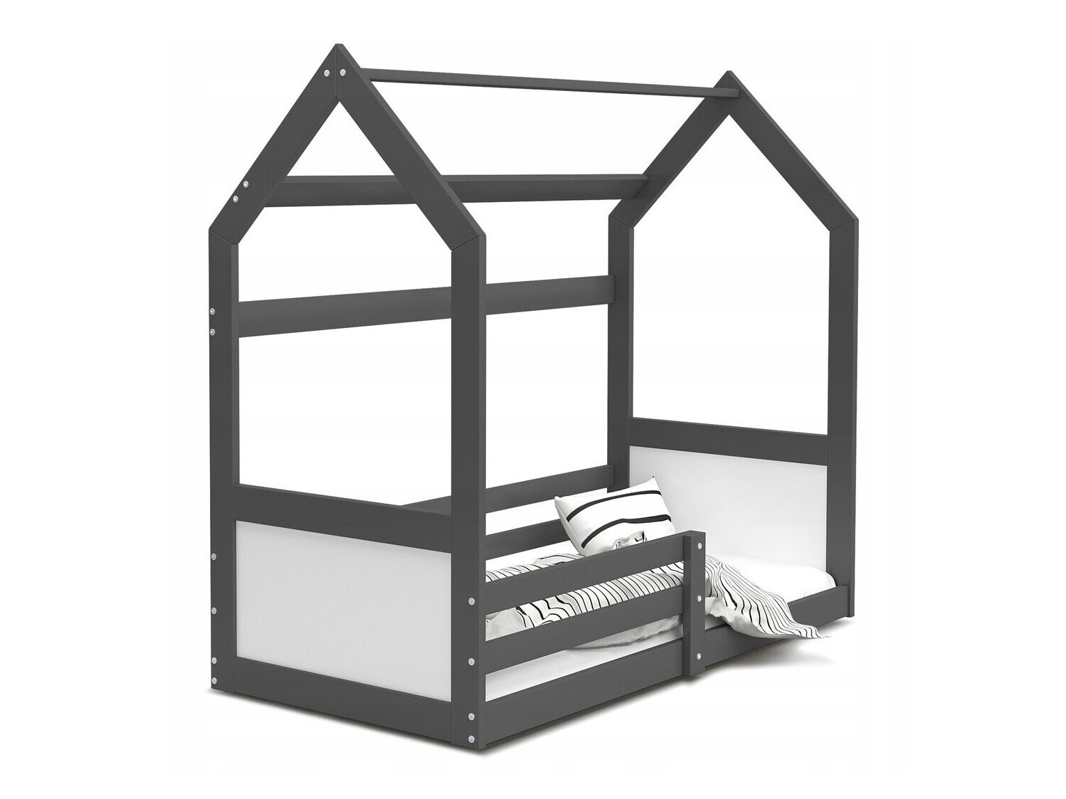 Krevet Aurora 174 (Siva)