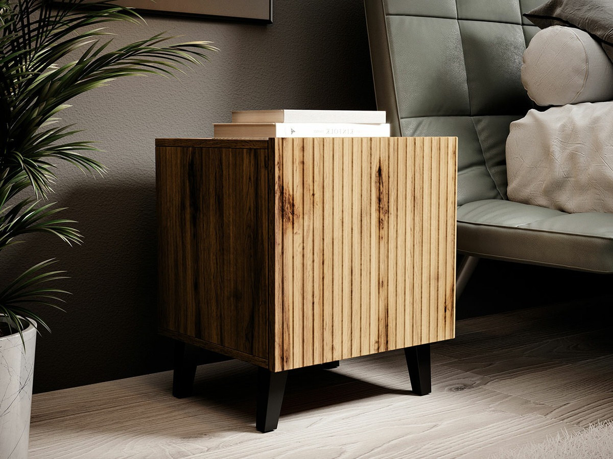 Set noćnih ormarića Comes (Hrast Wotan)