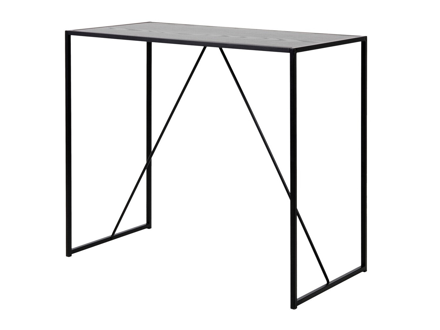 Barski stol Norsica Sevferi 162 (Crna + Tamni jasen)