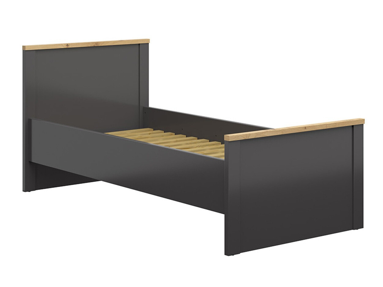 Krevet Sordoro 132 (Grafit + Hrast Artisan)