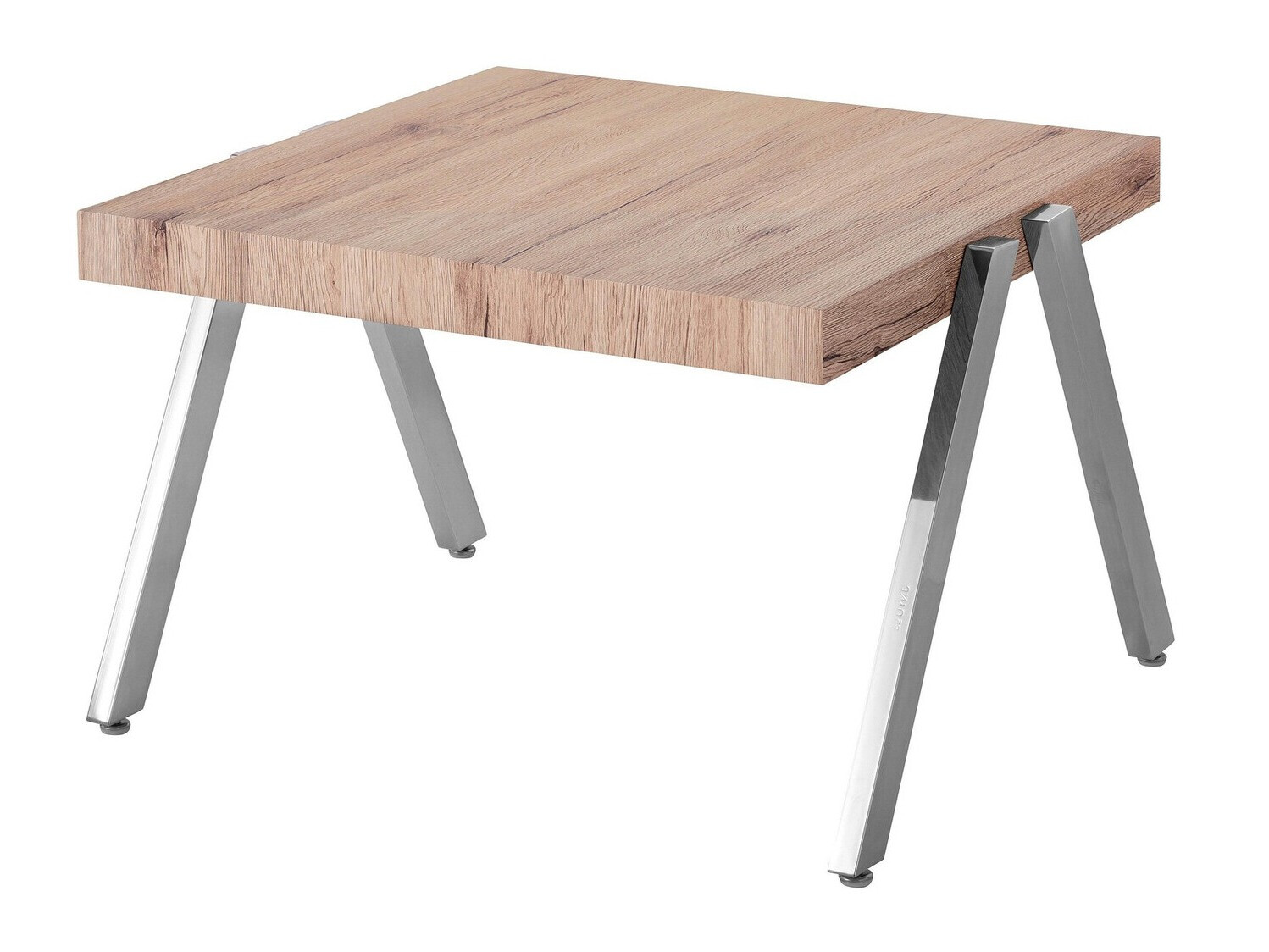 Stolić za kavu Denton 528 (Siva + Hrast)