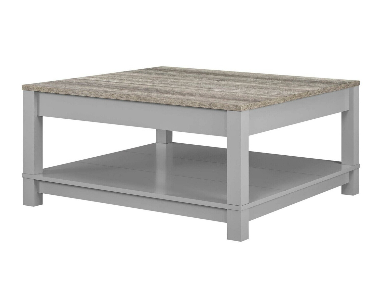 Stolić za kavu Tulsa 300 (Siva + Svijetlo smeđa)