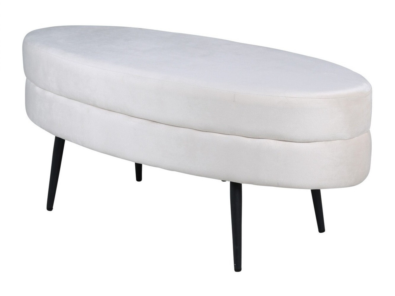 Meka klupa Dallas 2920 (Krem + Crna)