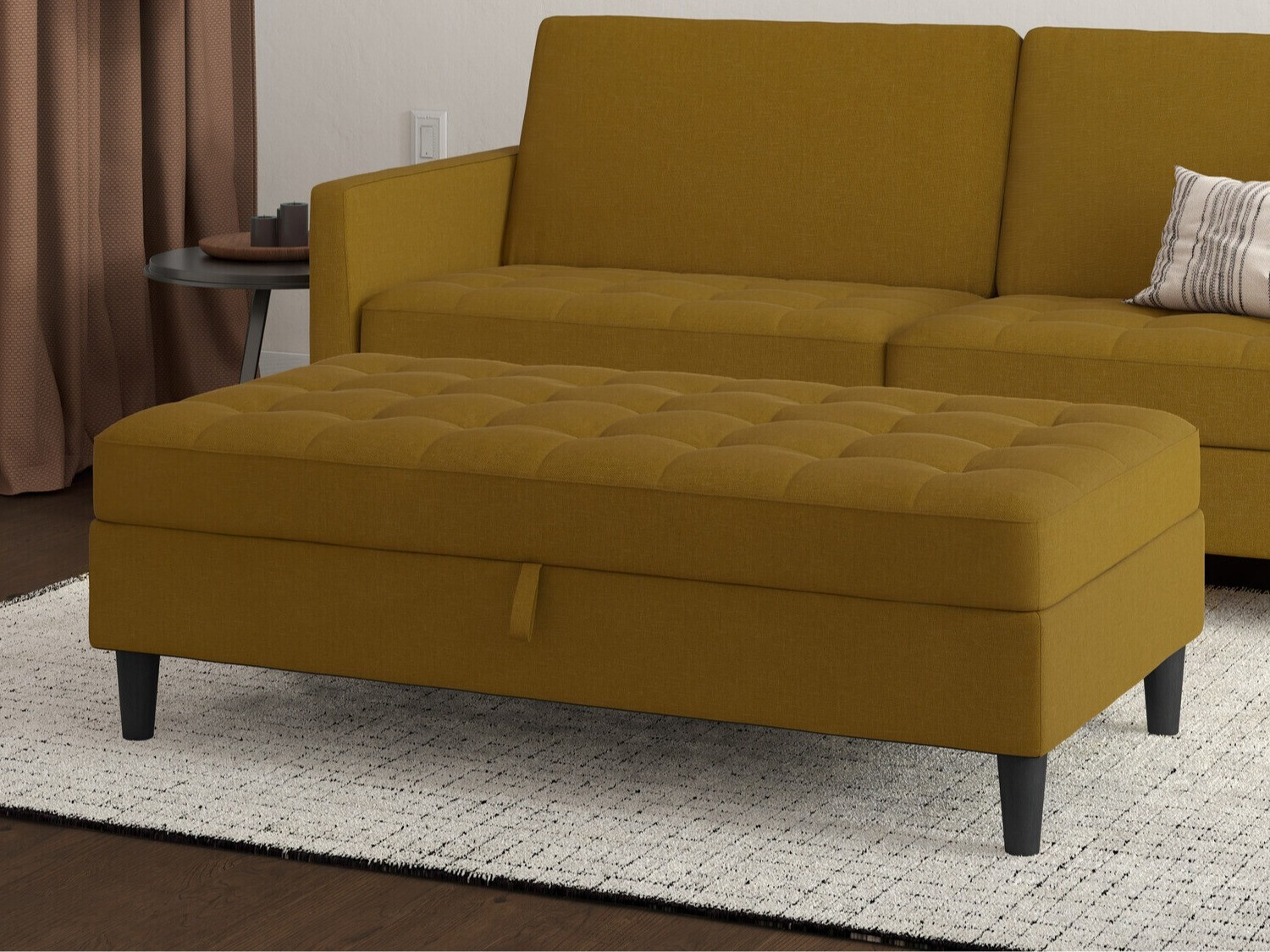 Meka klupa Tulsa 545 (Tamno žuta)