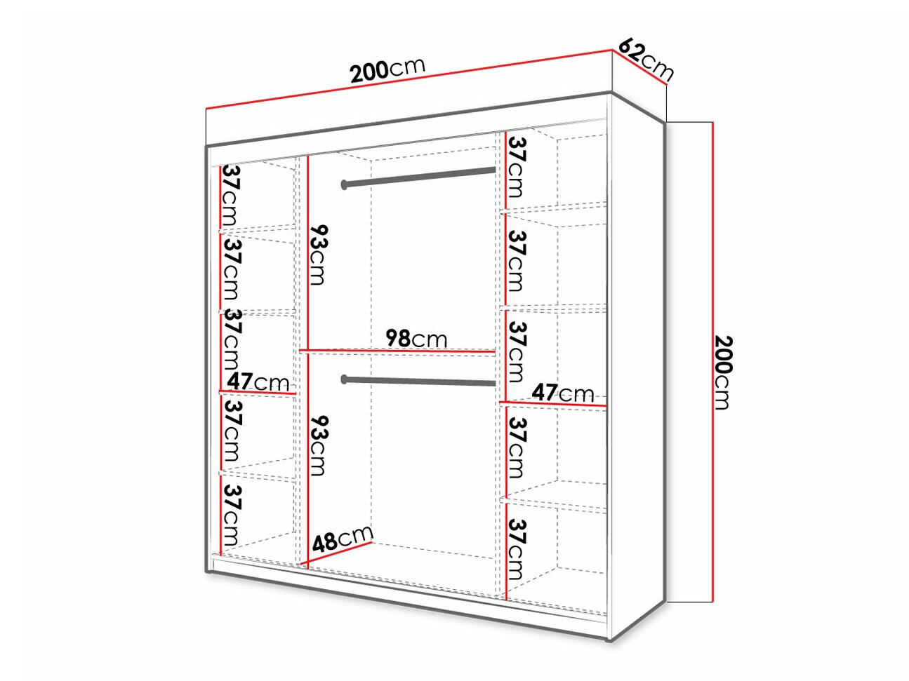 Ormar Hartford 403 (Bijela)