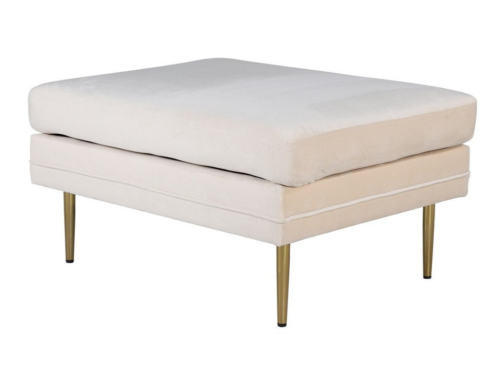 Tapecirana klupa Dallas 2653 (Krem + Zlatna)