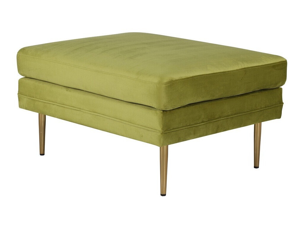 Tapecirana klupa Dallas 2653 (Svijetlo zelena + Zlatna)