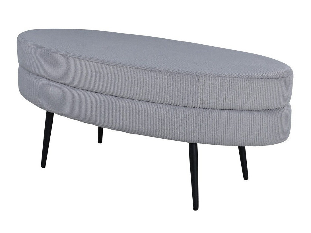 Tapecirana klupa Dallas 2920 (Siva + Crna)