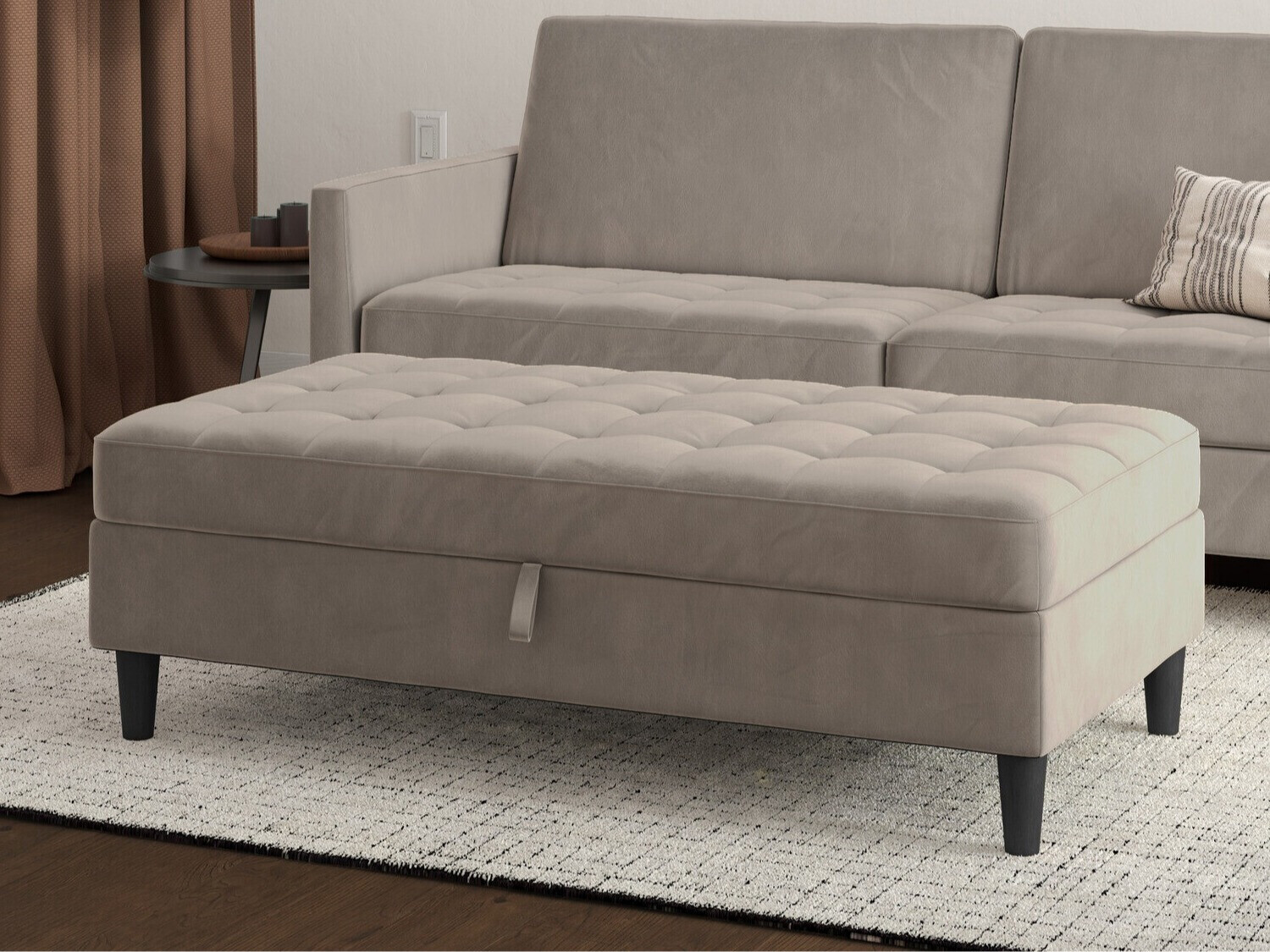 Tapecirana klupa Tulsa 544 (Taupe)