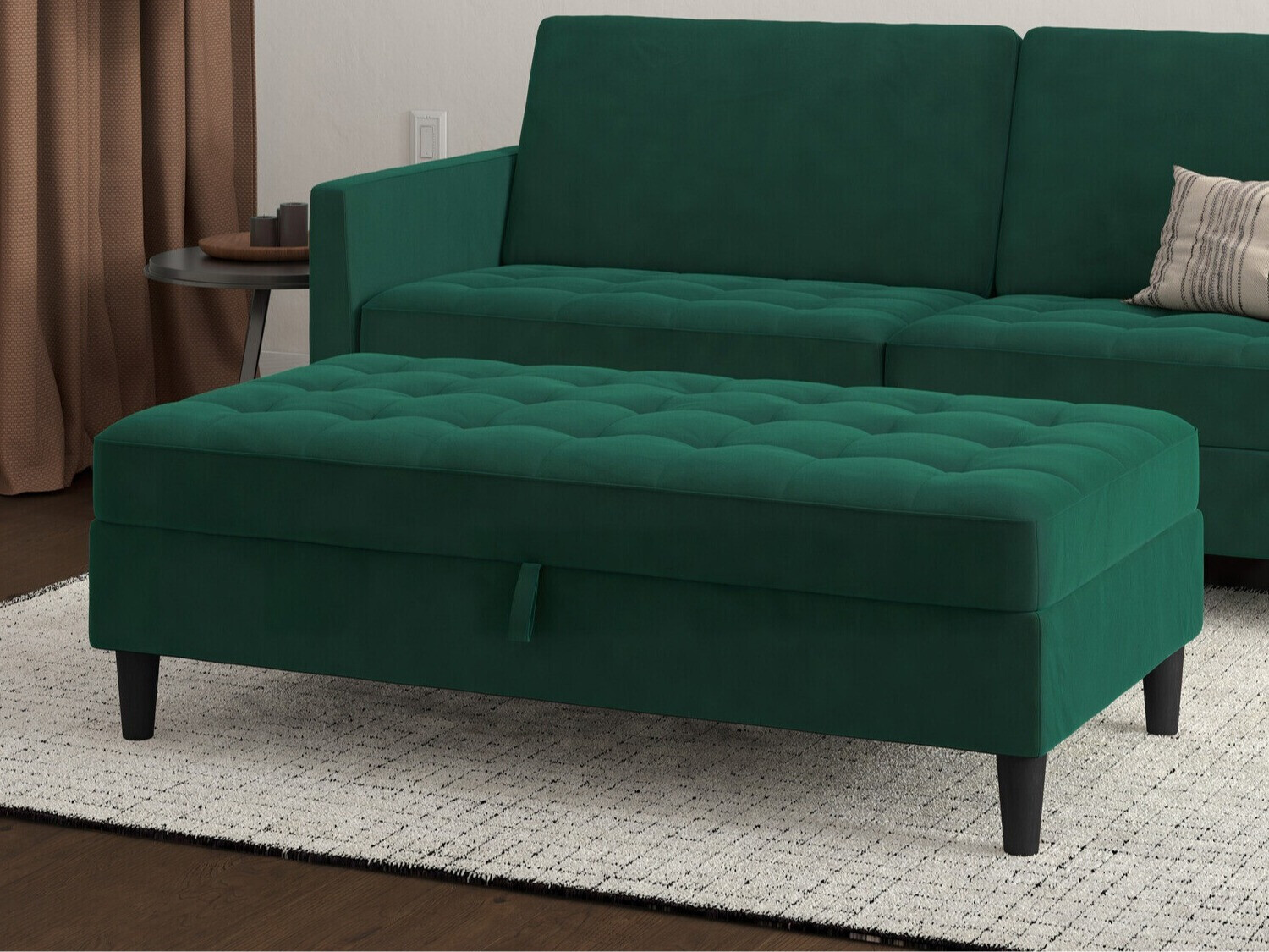 Tapecirana klupa Tulsa 544 (Zelena)