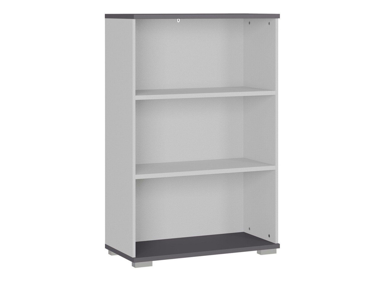 Polica Lartesi 100 (Grafit + Svijetlo siva)