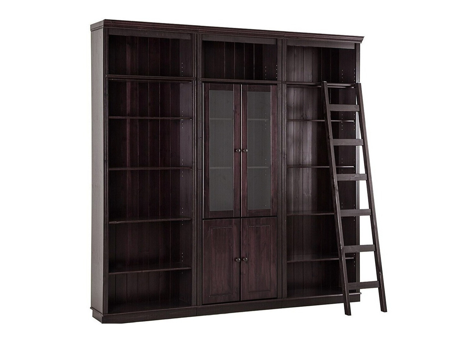 Set polica Saltoro 126 (Tamno smeđa)