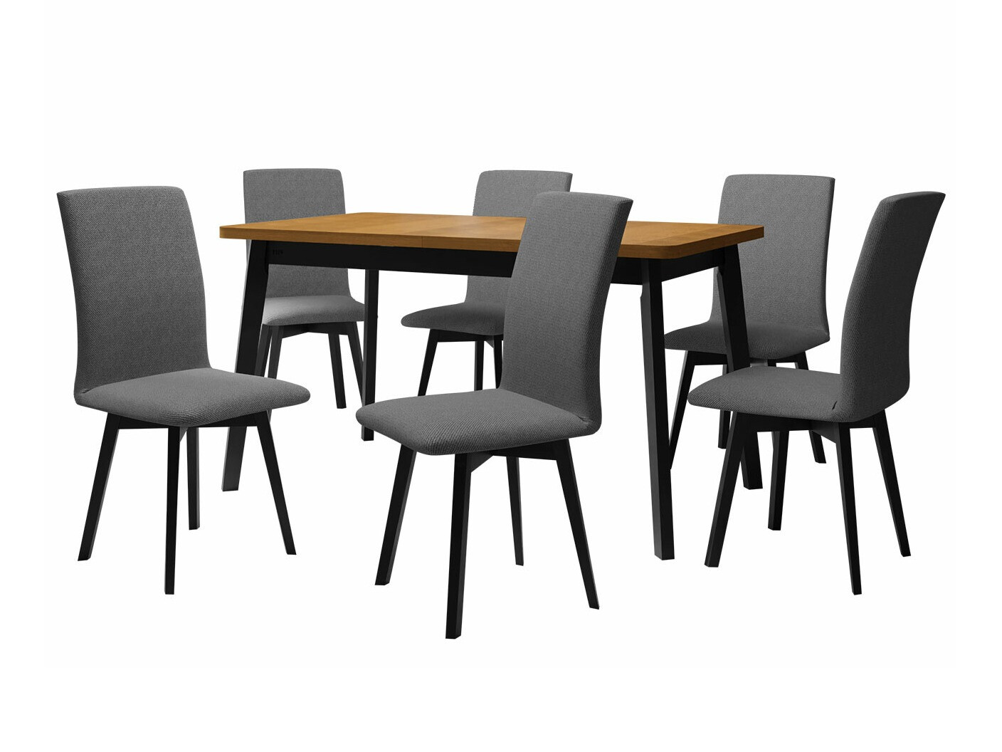 Blagovaonski set Victorville 292 (Grandson hrast + Crna)