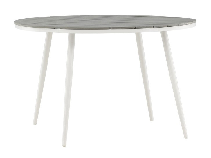 Set stola i stolica Dallas 4791 (Bijela + Siva)