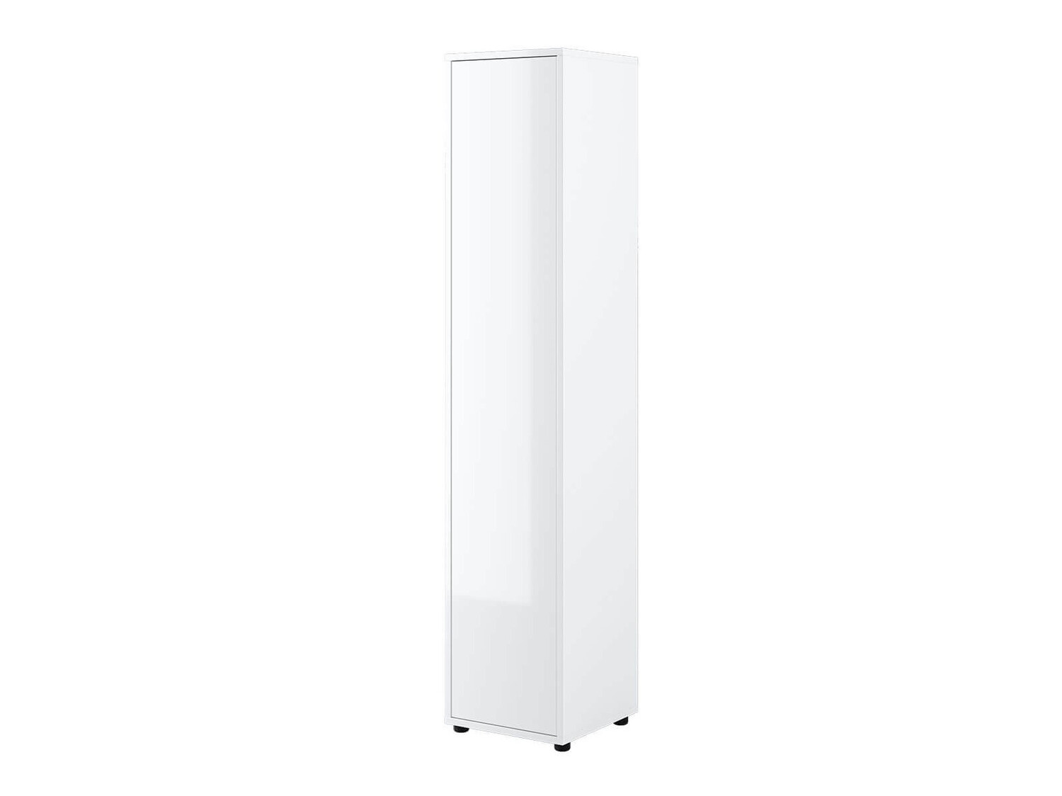 Polica Concept Pro Lenart IV (Bijela + Sjajno bijela)