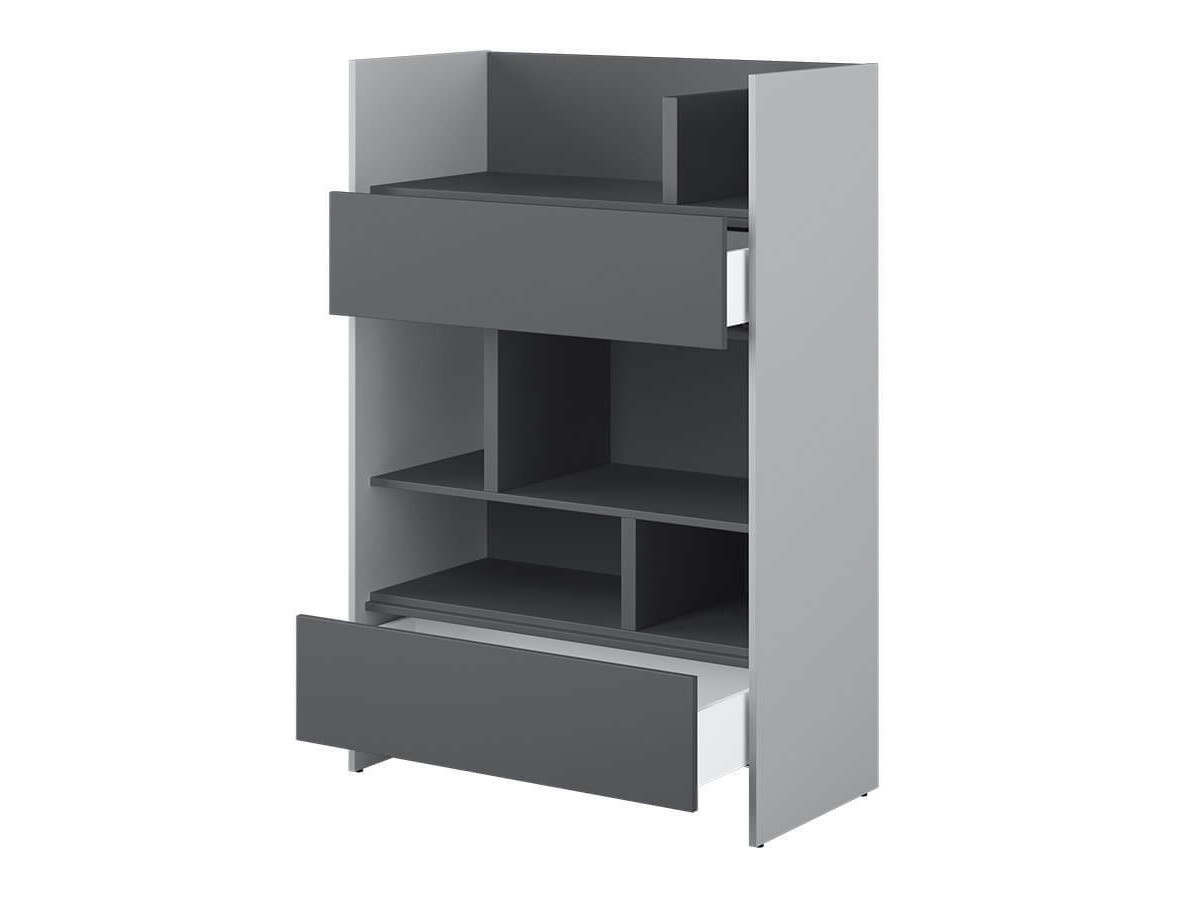 Polica Concept Pro Lenart Levfere 150 (Siva + Grafit)