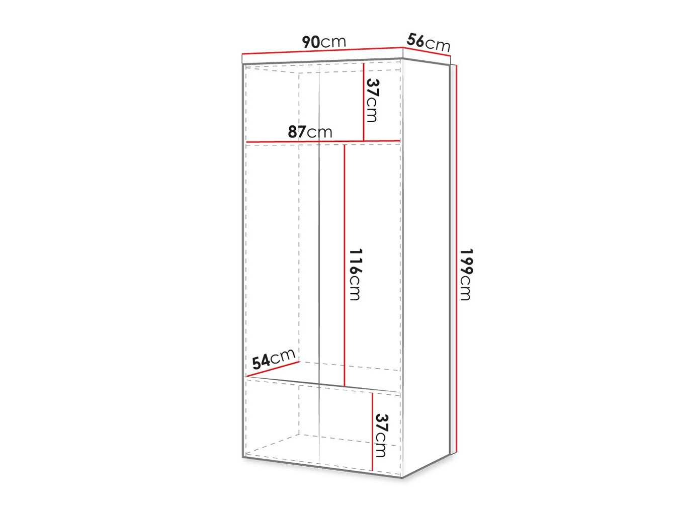 Ormar Levmari 112 (Bijela)