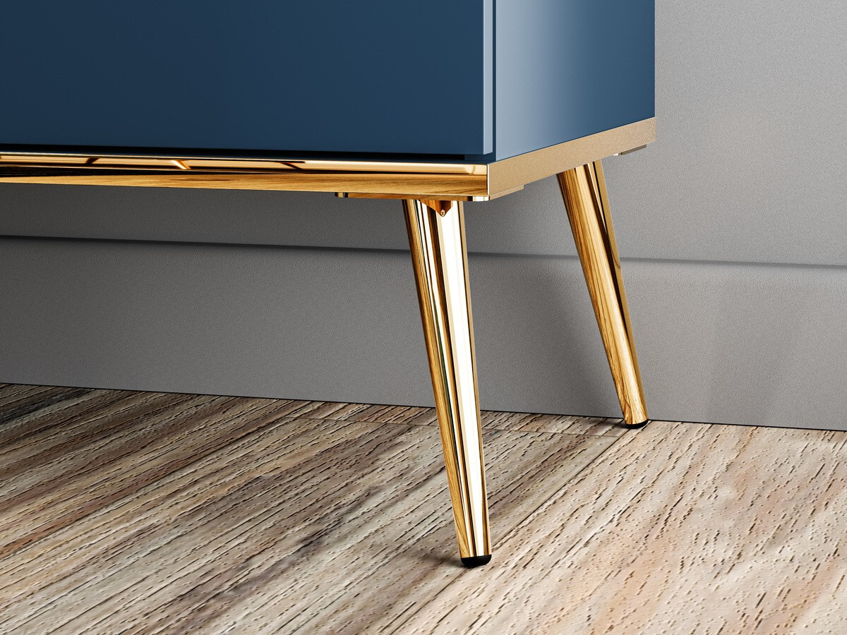 Polica Flonovu 101 (Tamno plava + Zlatna)