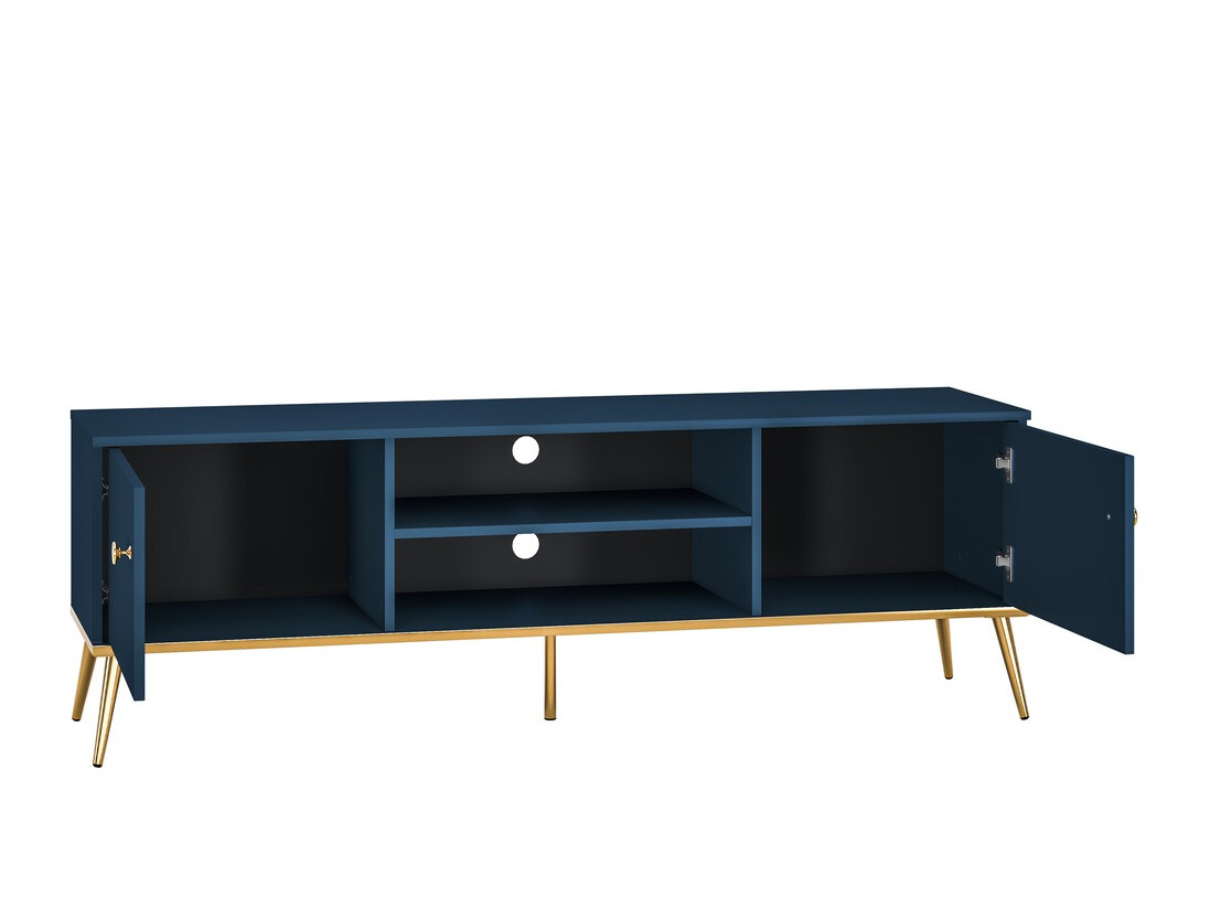 TV stol Flonovu 104 (Tamno plava + Zlatna)