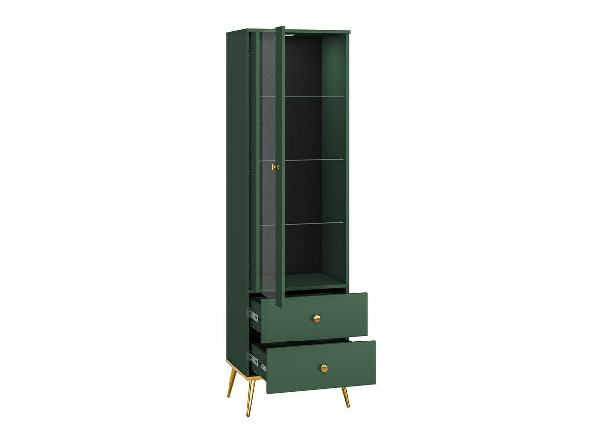 Set za dnevni boravak Flonovu 109 (Tamnozelena + Zlatna)