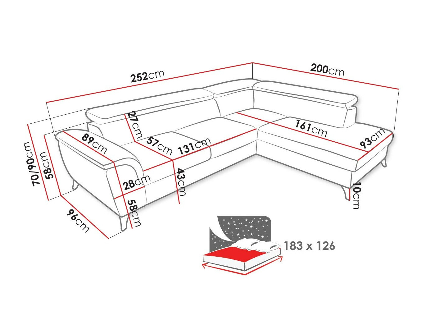 Kutna garnitura Lincoln 178 (Zetta 291)