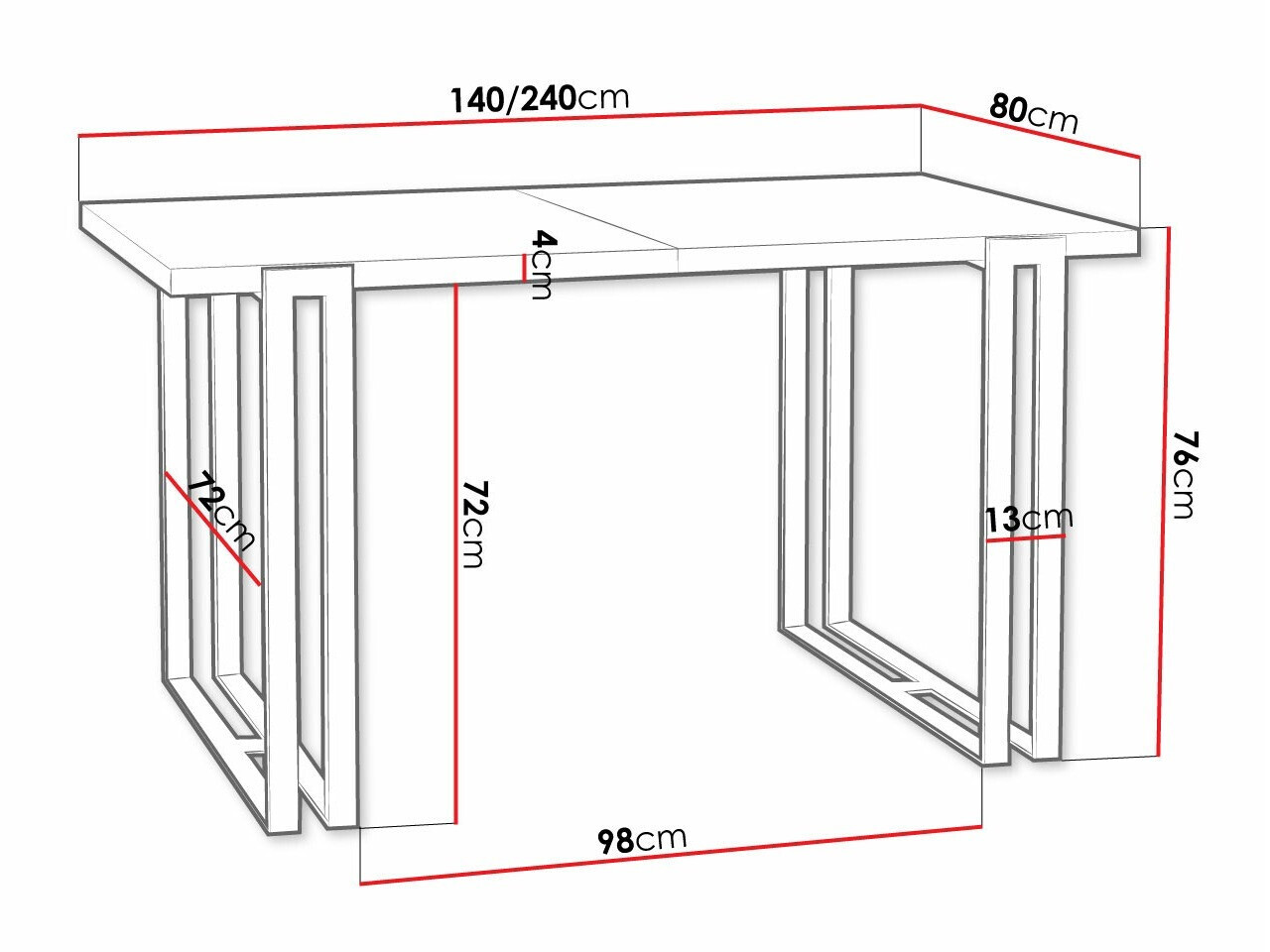 Stol Comfivo Sors (Smeđa + Crna)