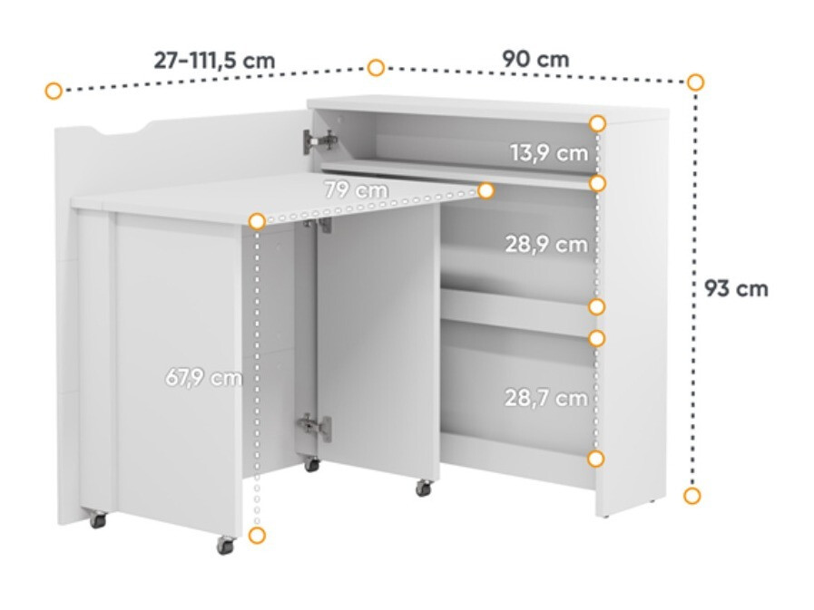 Kutni uredski stol Concept Pro Lenart Levfere 156 (Siva)