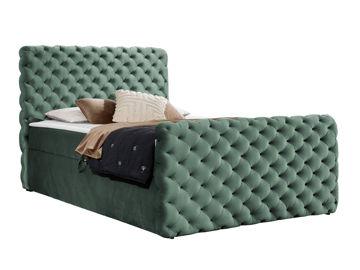 Boxspring krevet Lac I (Velluto 13)