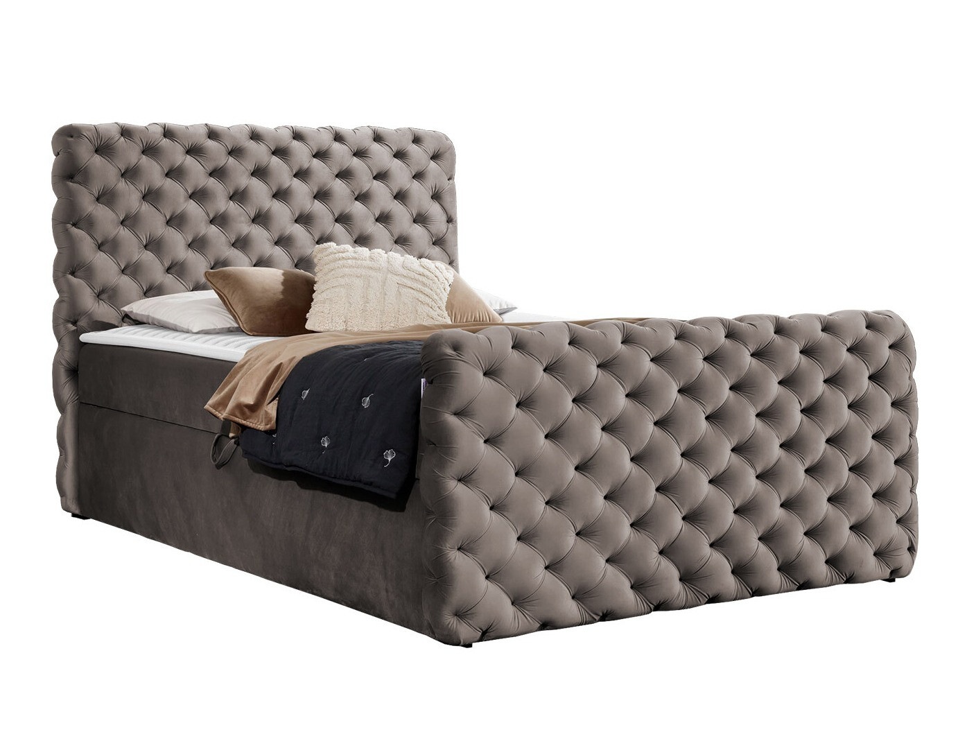 Boxspring krevet Lac I (Velluto 29)