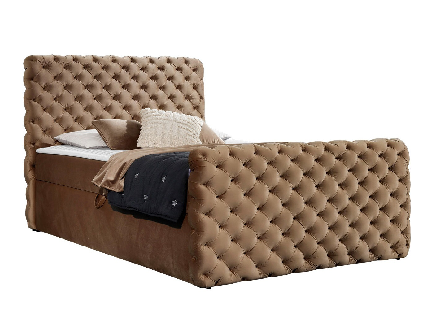 Boxspring krevet Lac I (Velluto 30)